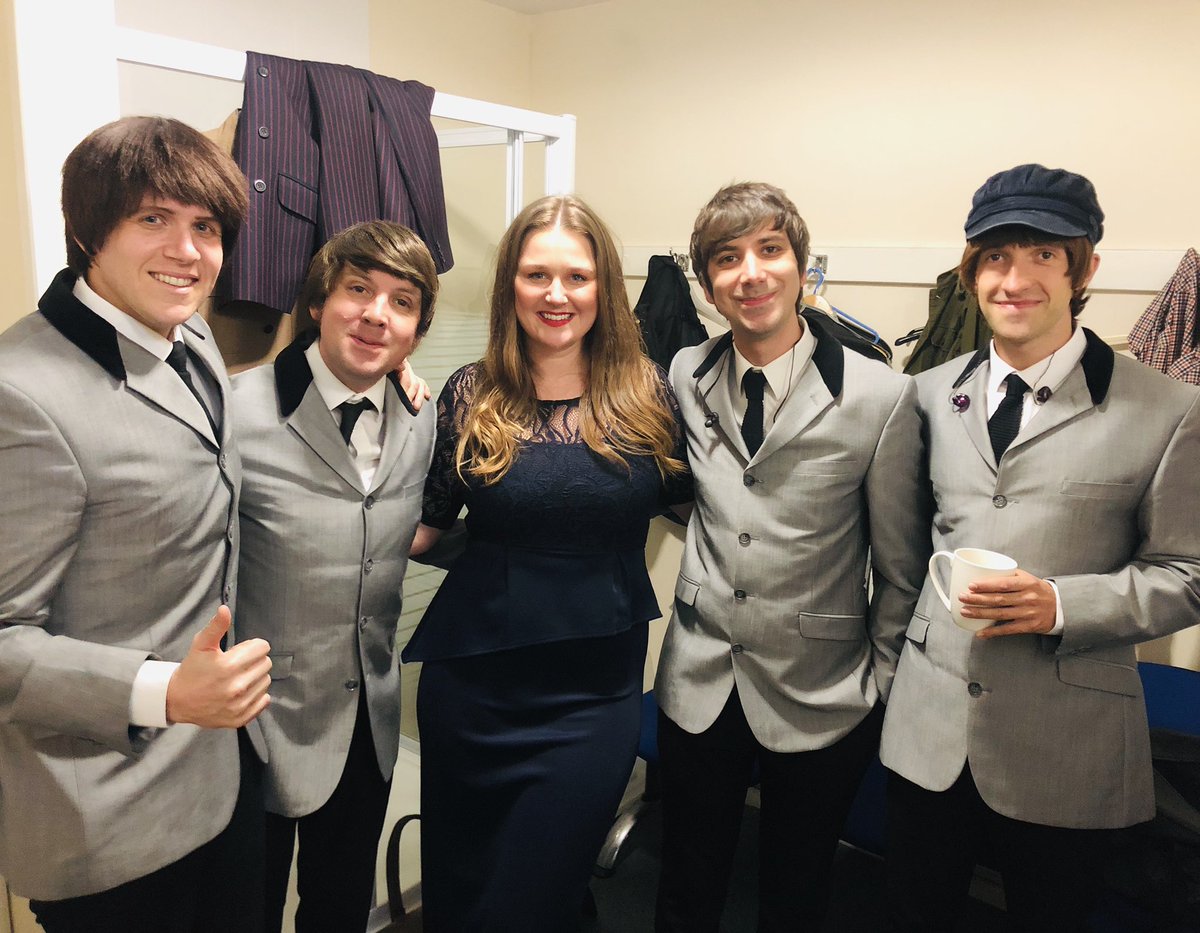 MeganLeeSinger's tweet photo. I had a fabulous evening @NantwichCivic last night , supporting Meet the Beetles Tribute band!! 🎙 #meganLeeSinger #MeetMe #livemusic #lovemyjob xx https://t.co/GqgPV7qmiP