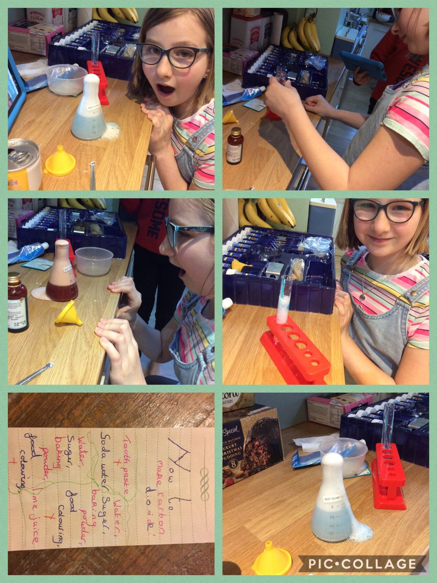 Mrsmcdonald11's tweet photo. Jess’ #SJSBScienceSelfie . We made Carbon Dioxide and HUGE amounts of mess! @whalley_mr you have instigated Science Sunday chez Mahon/McDonald! Thank You! https://t.co/l4Pt2xG0XQ