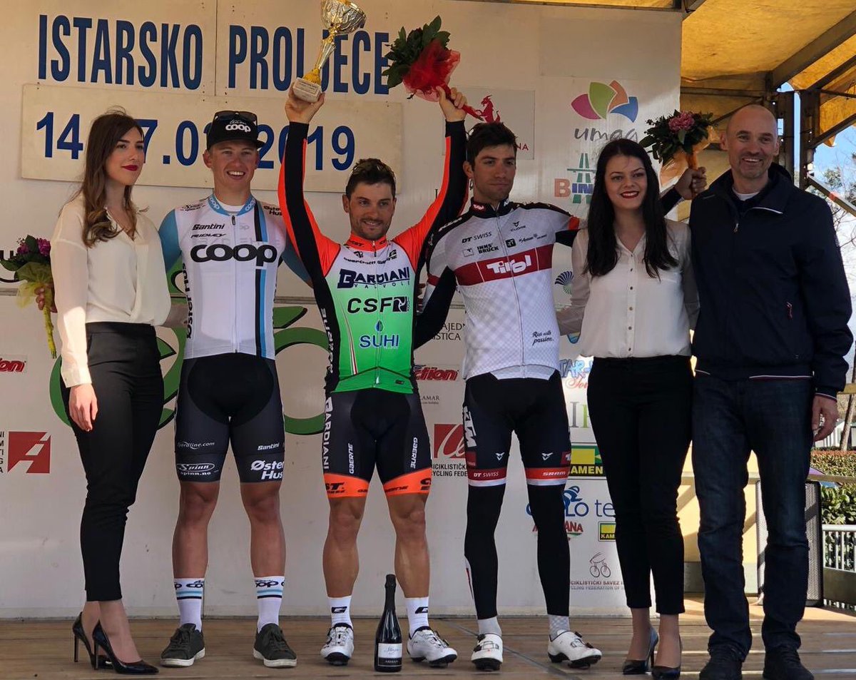 Tusen Takk til <a href="/KristianAasvold/">Kristian Aasvold</a> <a href="/haakonaalrust/">Håkon Aalrust</a> <a href="/TrondHkon/">Trond Håkon Trondsen</a> Jacob Eriksson og Andre Sotberg🙏🏼 Endte med en knepen andreplass på dagens etappe og akkurat ikke et resultat som kunne måle seg med jobben som gutta i @TeamCoopSykkel gjorde den siste mila. Vi prøver igjen💪🏻