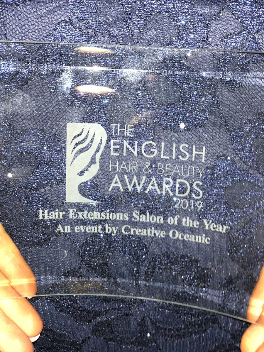 MR_STOFF's tweet photo. Very proud day for myself and Ruth. @Glamour_Works has won Hair Extension Salon of the Year. #GlamourWorks #RoyaleLengths https://t.co/F03II6JppJ