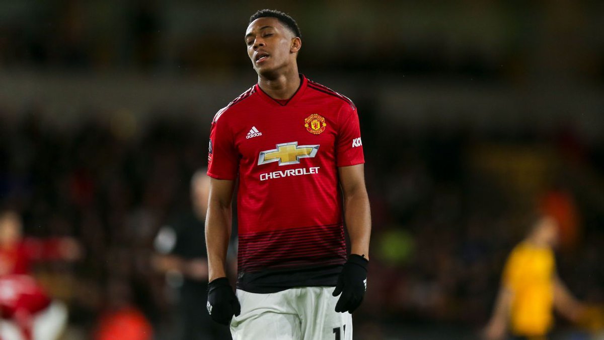 OFFICIAL: Anthony Martial pulls out of France's squad due to a knee injury suffered against Wolves in the FA Cup.