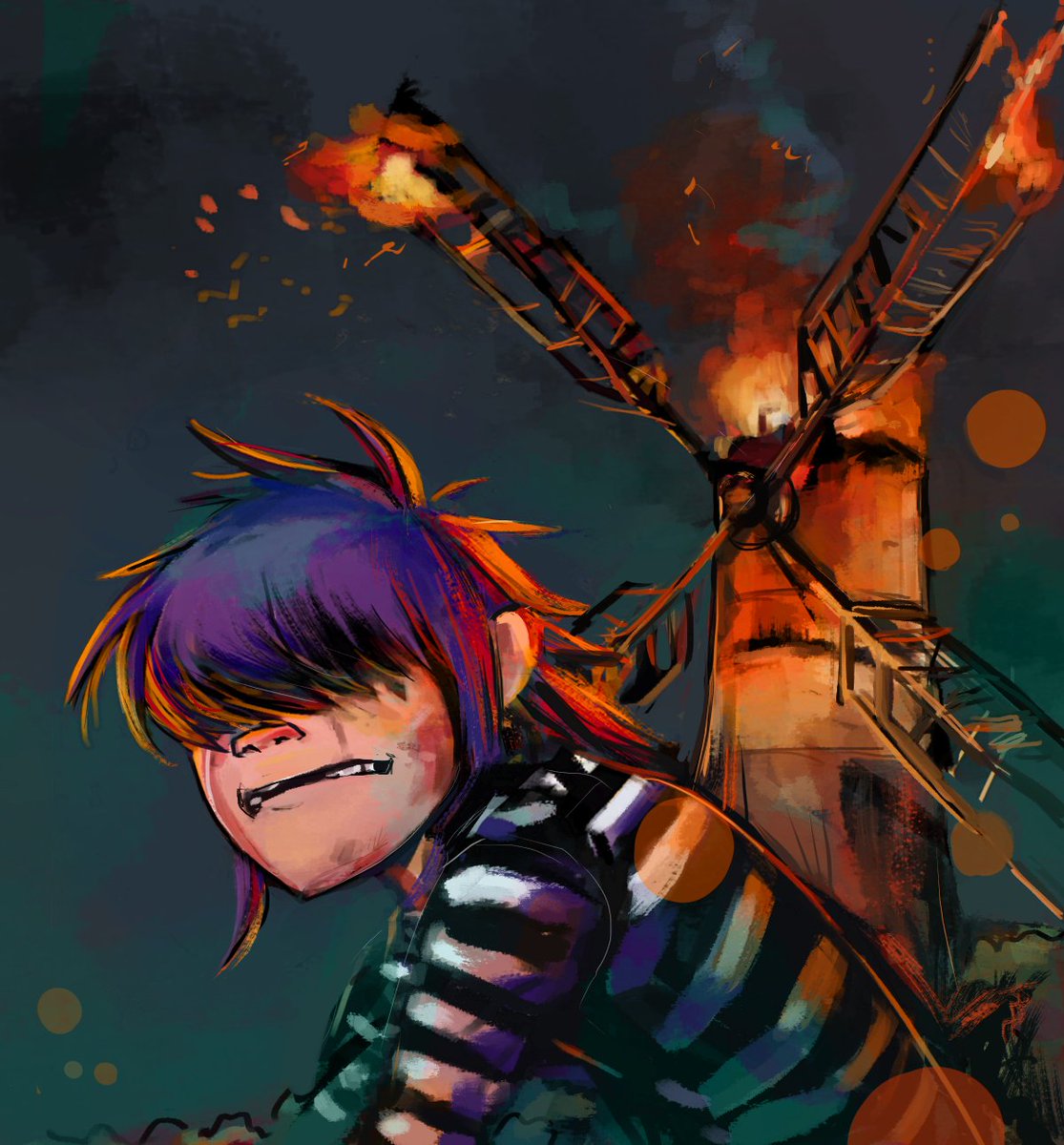 thehesitantfox's tweet photo. ~El mañana~
#gorillaz https://t.co/msG0G7i1Iz