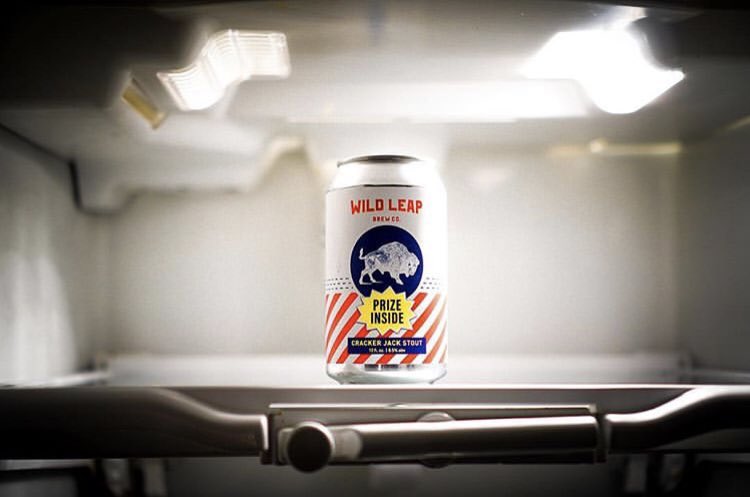 “I hide prizes in my fridge so it feels like I have a mini carnival in my house. You too?” 
Quote and picture by <a href="/drinkingcraft/">Kevin</a>
#wildleap #craftbeer #gabeer