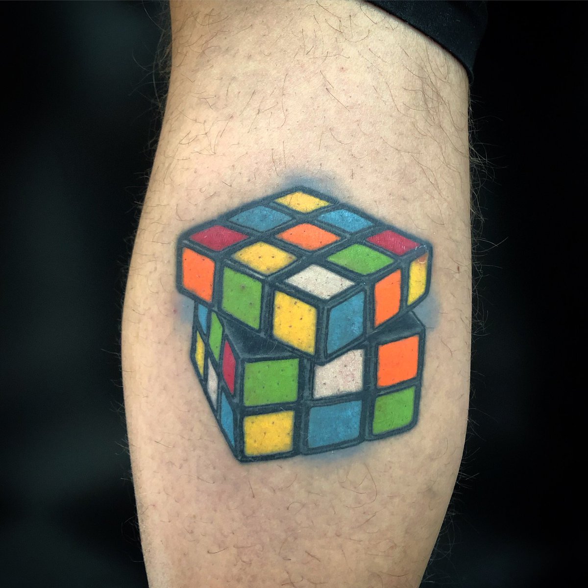 #girona #gironatattoo #tattoos #tattoo #rubik #tatuatge #tatuaje #Catalunya #ernorubik