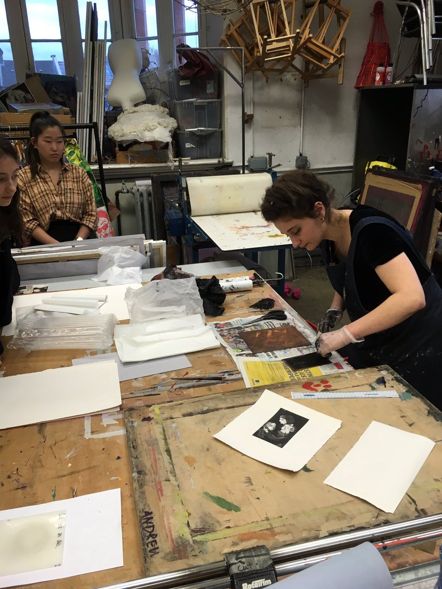 Friday evening talk and printing demonstration from Artist Liorah Tchiprout. <a href="/StDunsArt/">St Dunstan's College Art</a> <a href="/StDunstansColl/">St Dunstan's College</a>