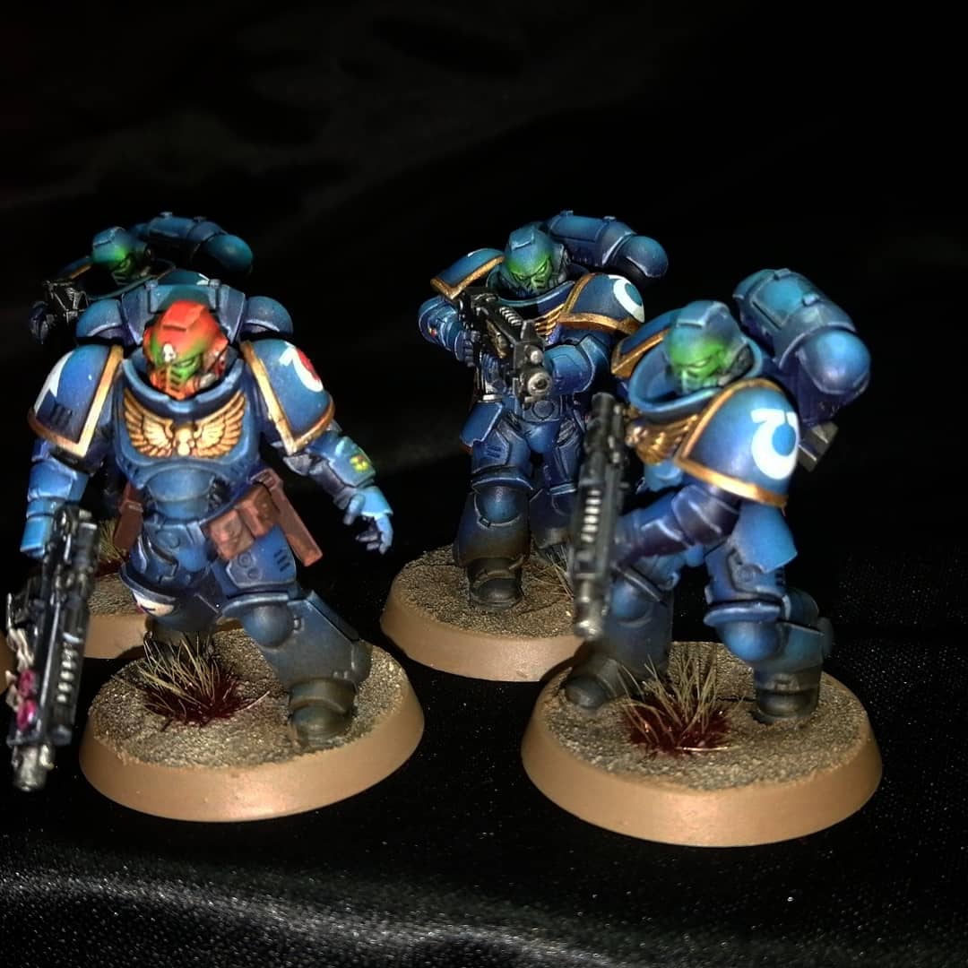 Rildag02's tweet photo. Finally ready for battle #paintingwarhammer #paintingwarhammer40k #warhammer40k #spacemarines #ultramarines #cda6 #frenchwargamestudio #marchformacragge https://t.co/AhwGuC4orq