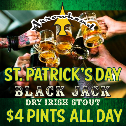 ArrowheadBrew's tweet image. Sunday Funday St. Patrick's Day all-in-one!