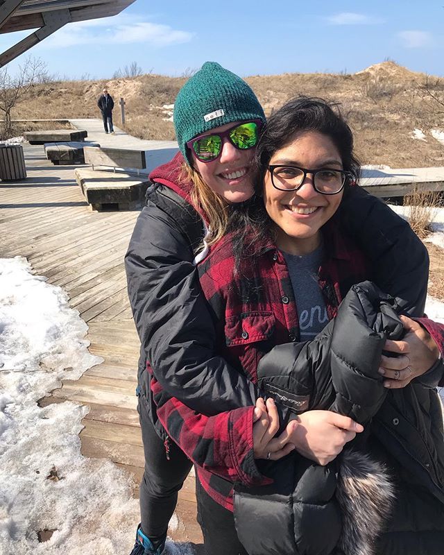 Beautiful day for a walk with my beautiful love. I love you @_fio_r #itisabeach!!!! #mylive #hike #beach #westmichigan ift.tt/2FhU6X0