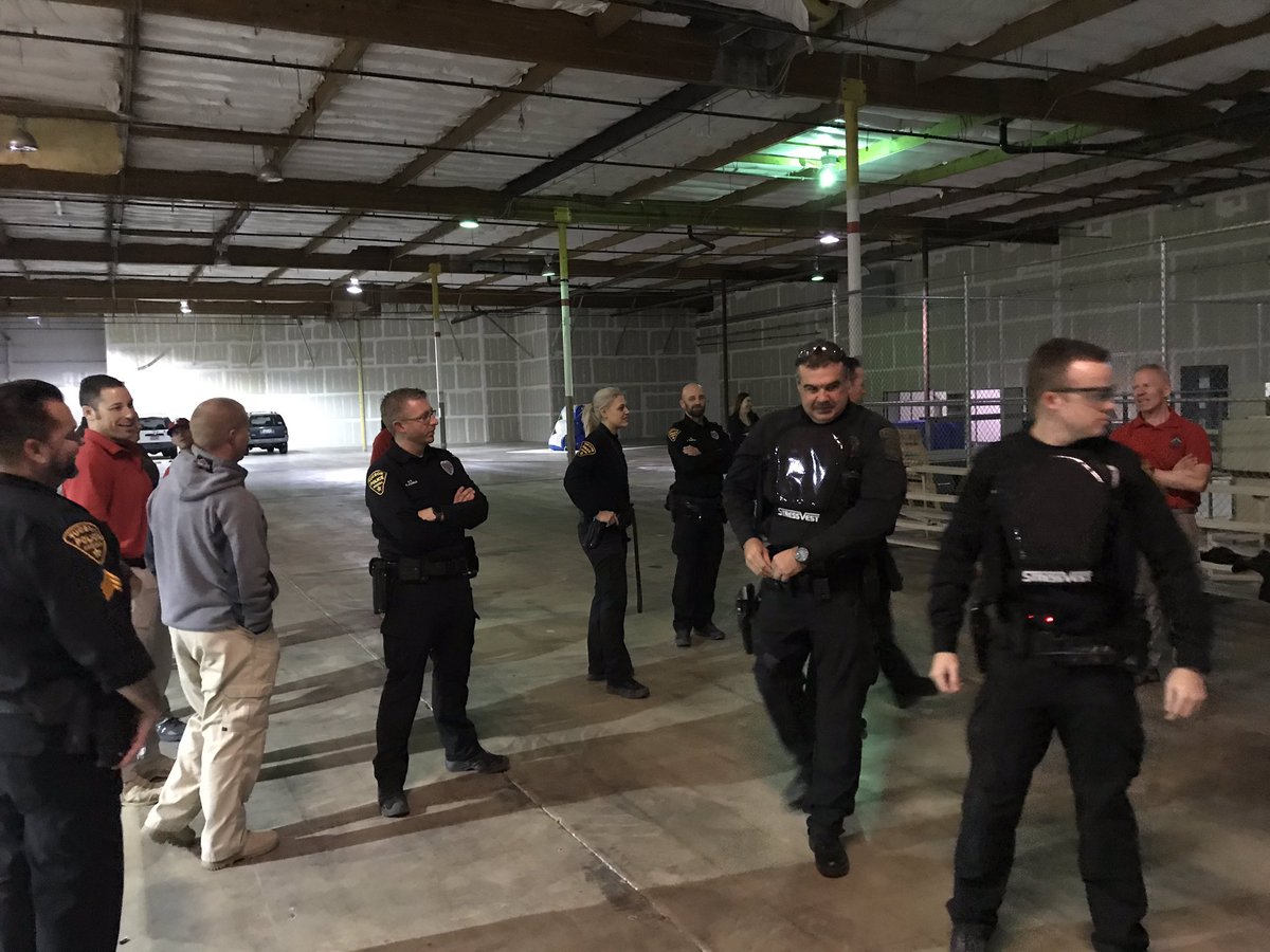 RoadshowTpd's tweet photo. Our first run back in February with roadshow and the new StresVest was a hit.  Our K9 troops are super beneficial with training our agency. https://t.co/esjjwoEu7M