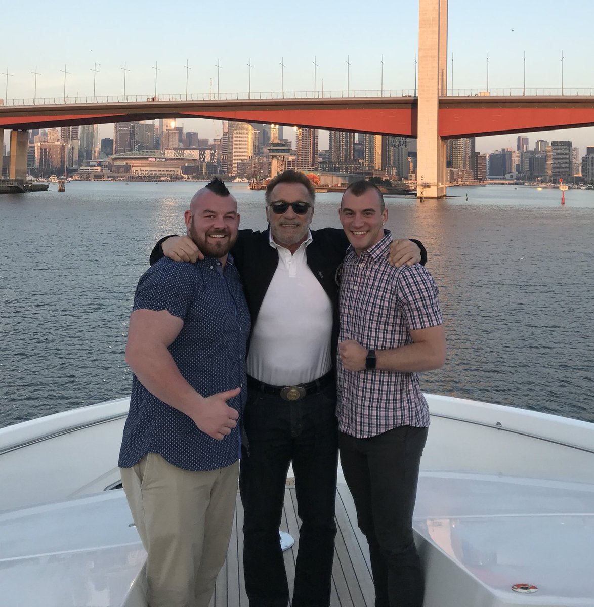 I think this is a first: winning the @arnoldsports Strongman and getting married in the same weekend. Congratulations guys. I was honored to celebrate with you.