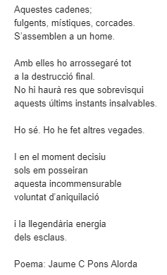 _nonochan's tweet photo. Pel dia de la poesia catalana a internet us deixo un poema de Pons Alorda i la seva genial versió musicada de Petit!  

#poesiacatalana @sicafe @al_literacio @welovepetit @joanpetit @jaumeponsalorda 

https://t.co/iV5pxqPgIJ https://t.co/6g46YuQCMh