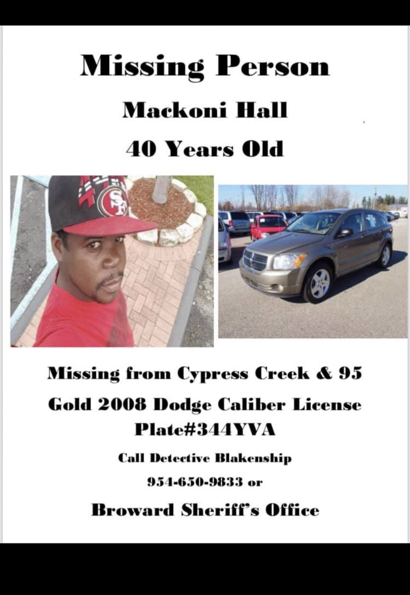 BrookeeDee24's tweet image. Anyone in the Broward area, please RT and help bring this father back home to his kids.