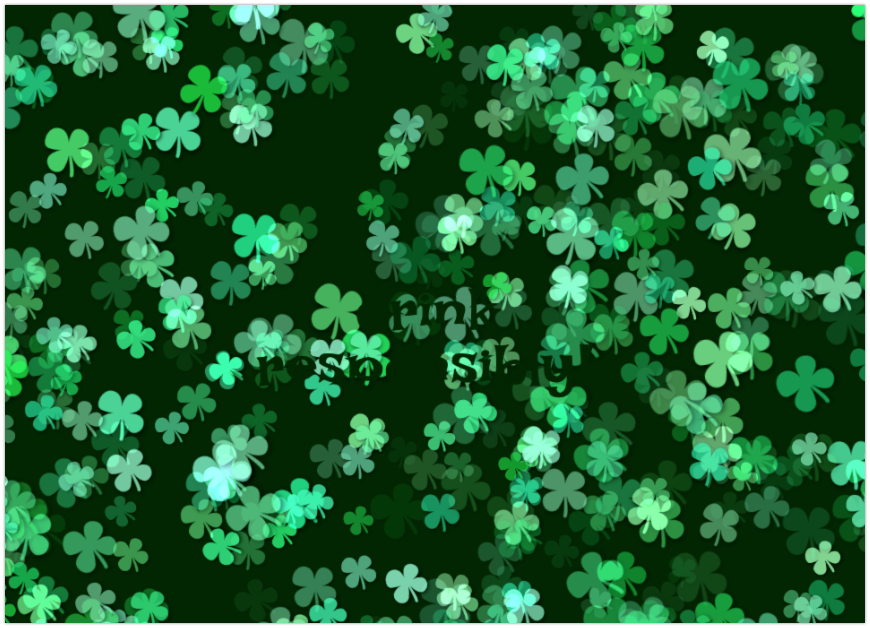 CreateJS's tweet image. Happy #StPatricksDay ☘️☘️☘️ to all the developers out there! We re-skinned the #infinitebobs @CodePen demo for the occasion 🍀 buff.ly/2Ffm6Jo