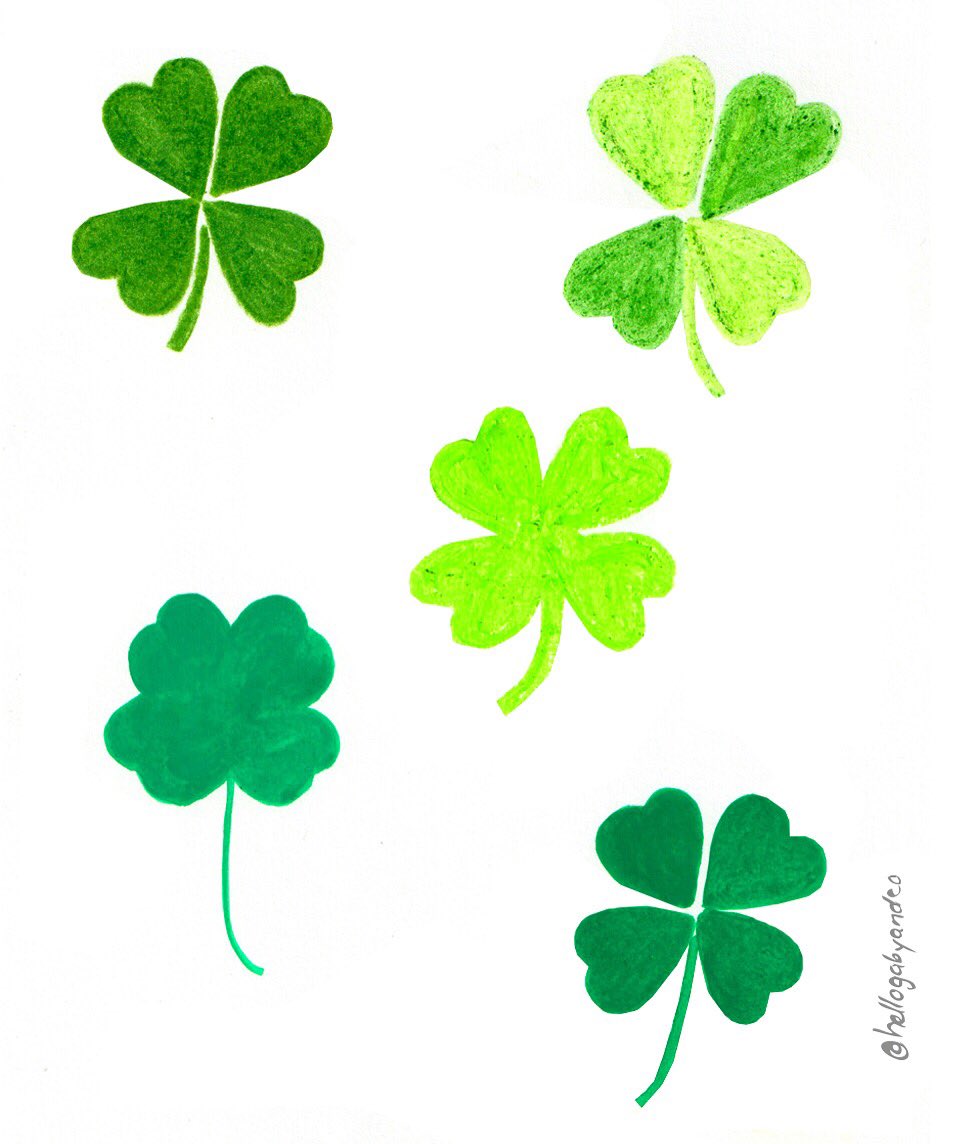 hellogabyandco's tweet photo. Happy St. Patrick’s Day☘️✨🌈#drawing #gouache #painting #oilpastels #colorpencils #happystpatricksday #illustration https://t.co/22Gt5vgIzL
