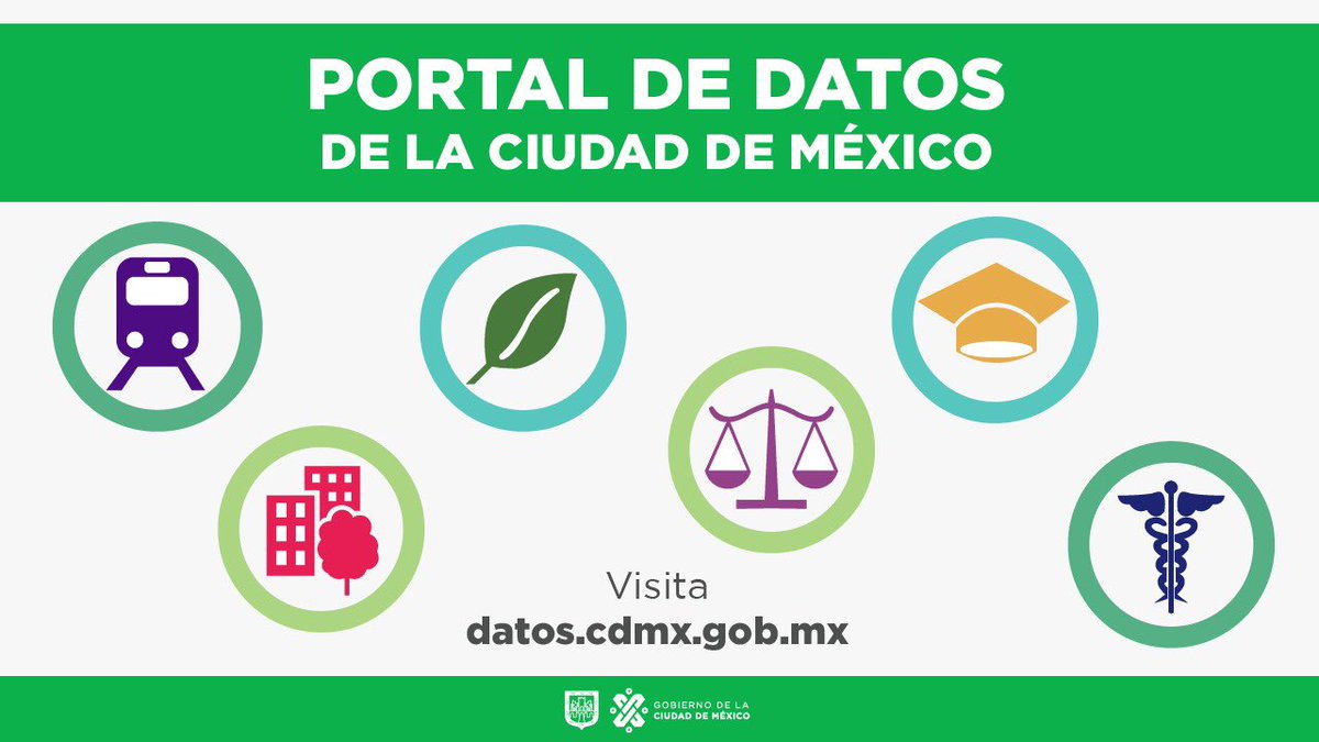 GobCDMX's tweet image. #Arrancamos con el Portal de Datos de la Ciudad de México para construir una ciudad de ventanas transparentes y puertas abiertas. #100DíasDeInnovaciónYDerechos