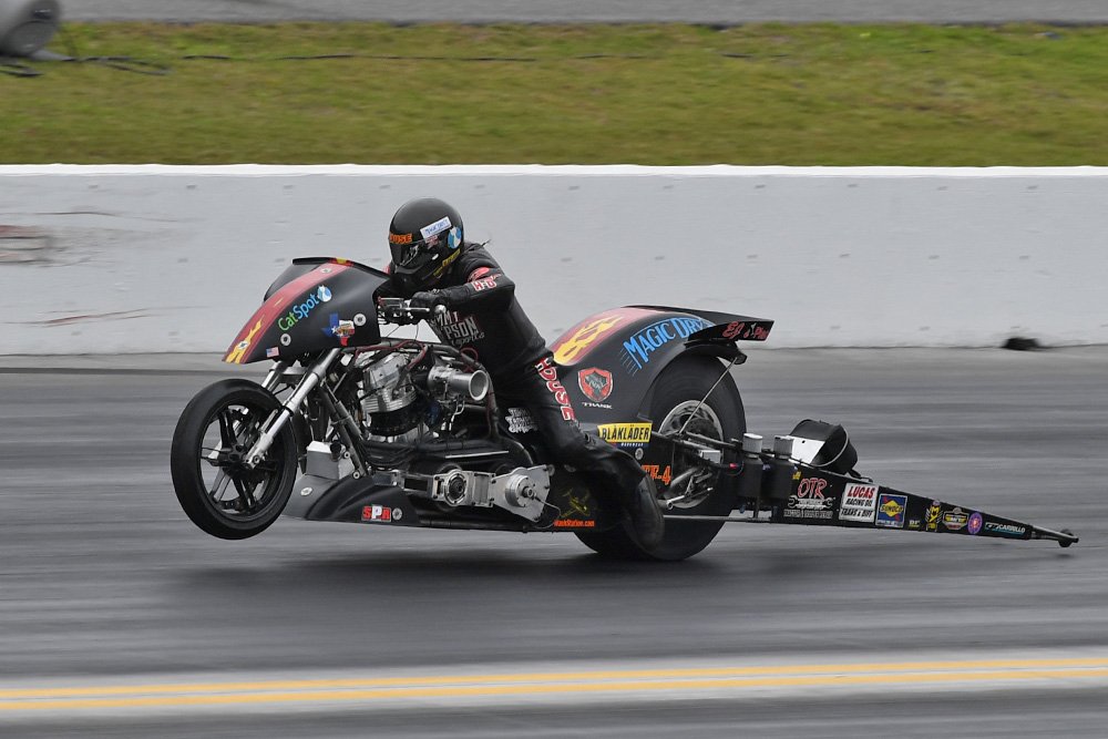 Magic Dry's Rickey House knocks off Top Fuel Harley series leader Doug Vancil with career-best pass

magicdryus.com/blogs/magic-dr… 

#NHRA <a href="/MagicDryUS/">Magic Dry US</a> #GatorNats