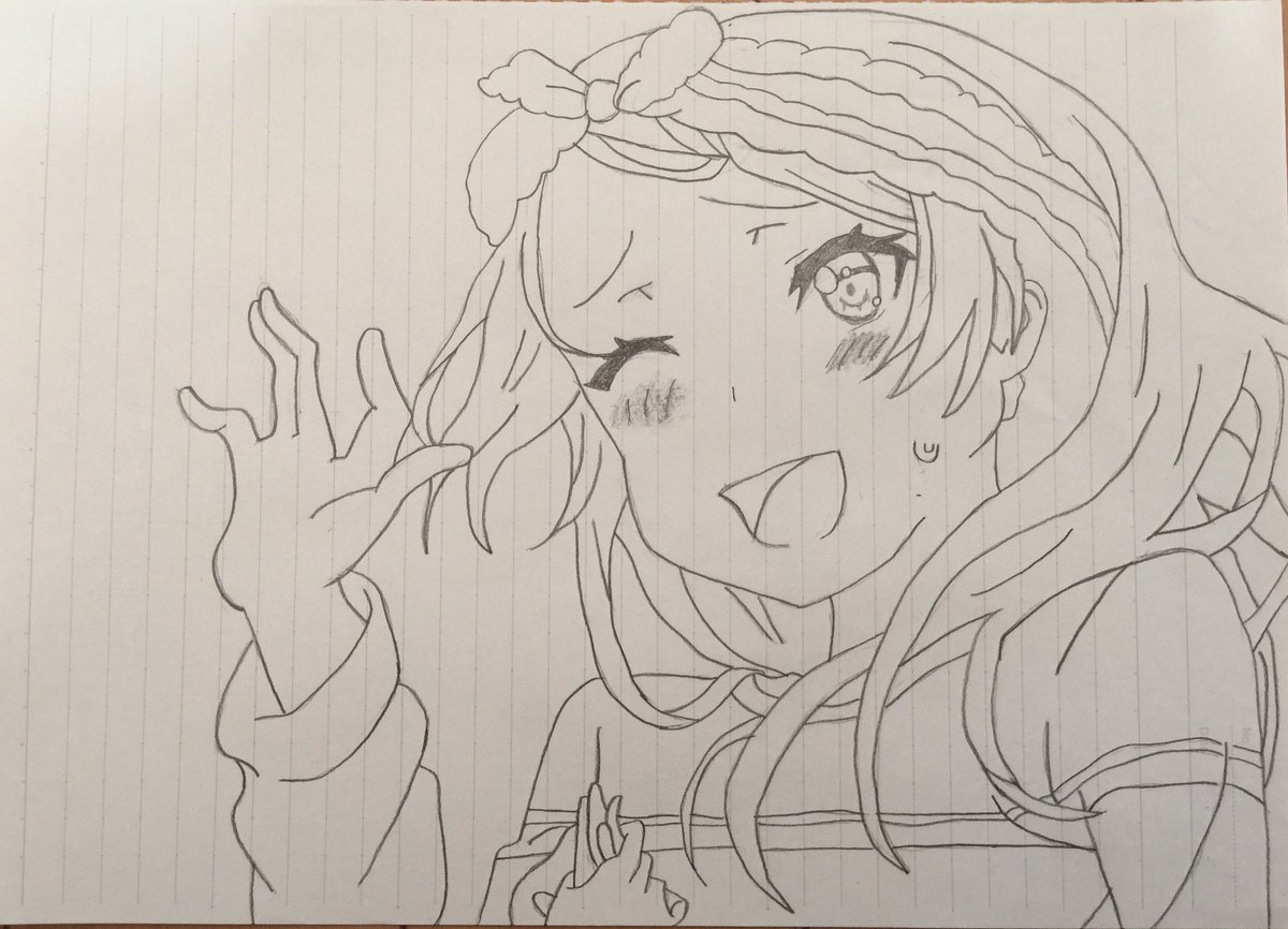 アニメキャラ描いてみた