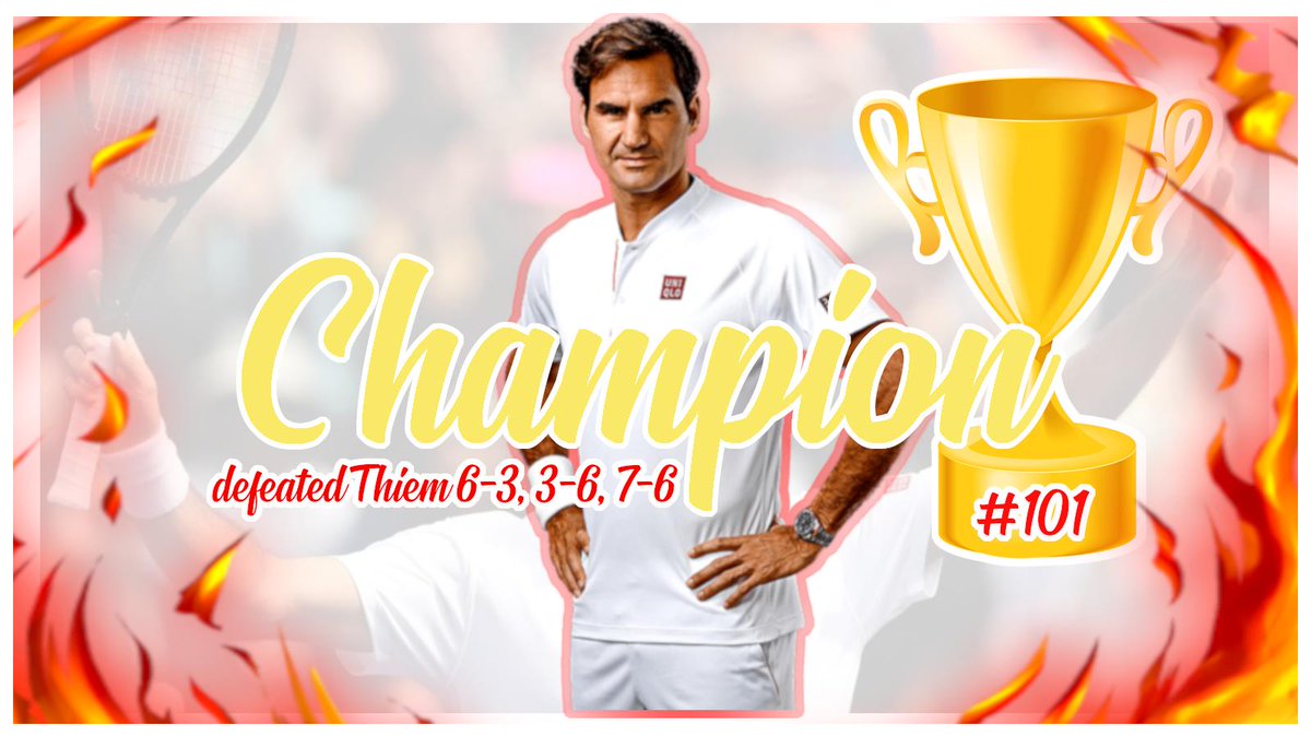 Alex_Boroch's tweet photo. Already designed a wallpaper for Federer... Well, awkward now. Karma 😂 Congrats to THIEM, well deserved! #IndianWells #BNPPO19 #BNPParibasOpen https://t.co/tYIymPGmNa