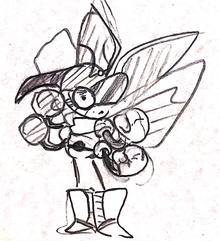 i don't typically post traditional stuff here because it's always so so messy but i've been designing/redesigning a lot of cross gen evolutions lately. These are just random ones i think are cool