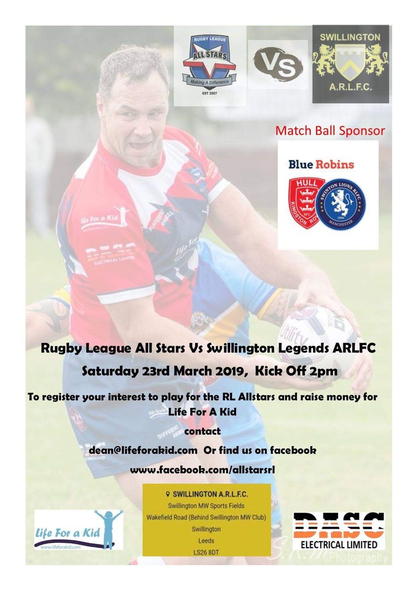 Rich_Ellis11's tweet photo. Counting down the days until our next outing for @lifeforakid All Stars as we face Swillington Legends all for an awesome charity 🌟🏉 #LFAK #hullfcfamilytravelclub #RLAllStars
@PScully13 @gazellis12 @8AndyLynch @hullfcofficial @hullkrofficial @keithmason106 @GBPoliceMastRL https://t.co/blplxpWSll