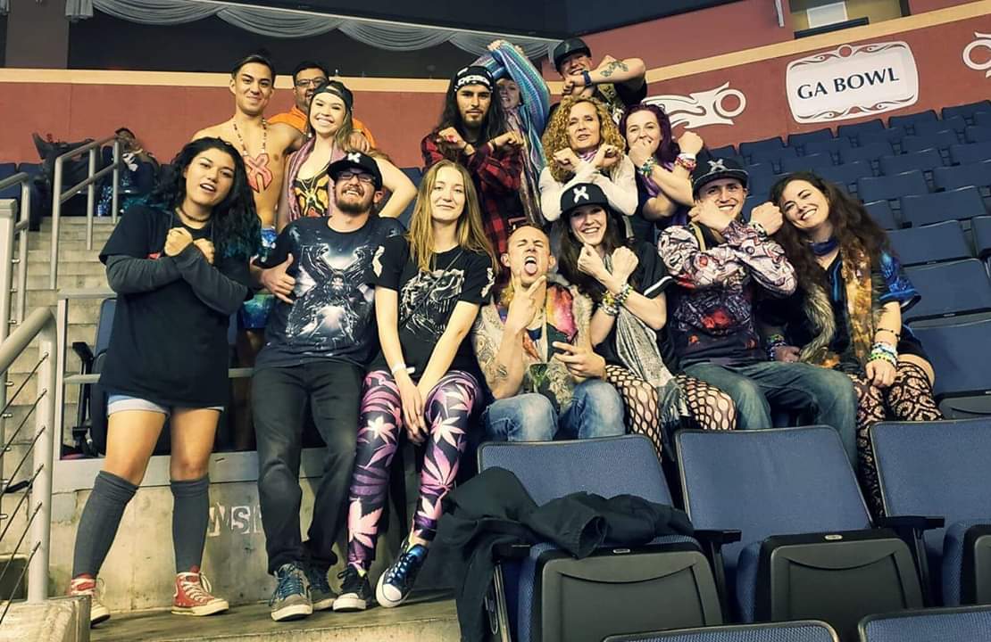 BlondeProblems3's tweet photo. 4th time getting to see @Excision, 5th will be tomorrow. I absolutely love all of you and am so grateful you welcomed me into the group as openly as you all have. It has definitely changed my life for the better. Such a beautiful escape from the pressures of the world. 💜🙅‍♀️ https://t.co/71ic7kABJH