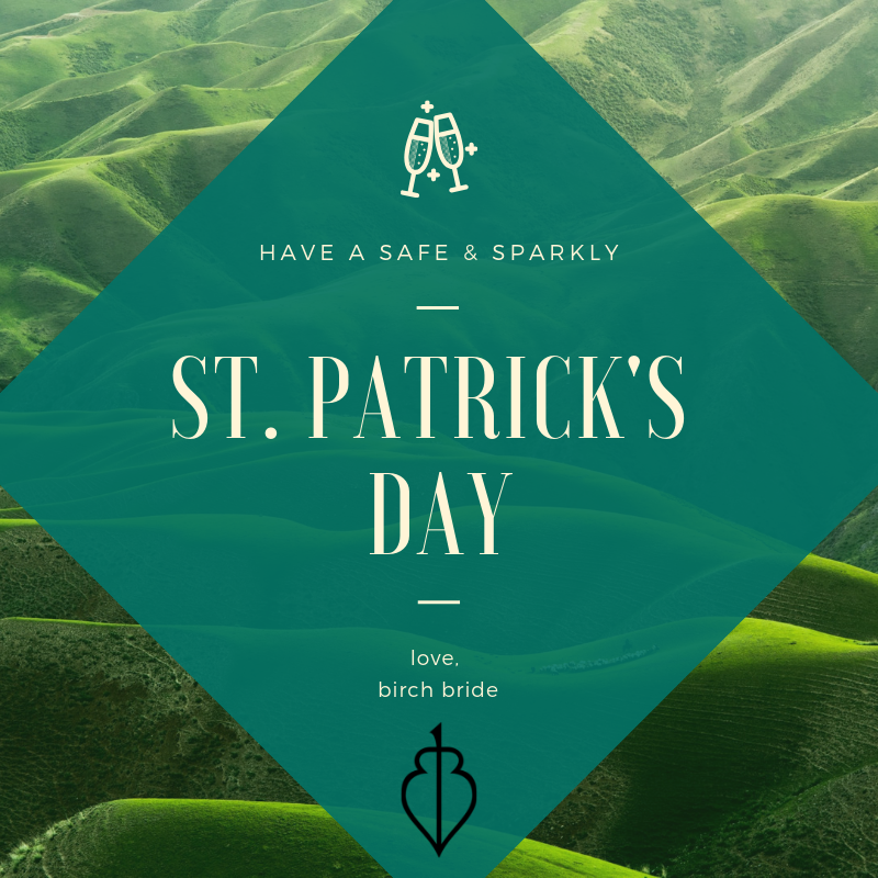 BirchBride's tweet photo. How was your #StPatricksDay #Fashionista friends? https://t.co/5lsD55afI0