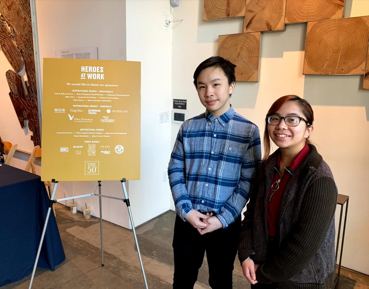 EFY_SF's tweet photo. #HeroesAtWork was a night to celebrate all of our youth and their successes. We could not have achieved this without these fantastic sponsors! Their stories touched the hearts of everyone that night, and we could not be more proud and more inspired by #TheFutureAtWork. https://t.co/oJ8SWyuJ2t