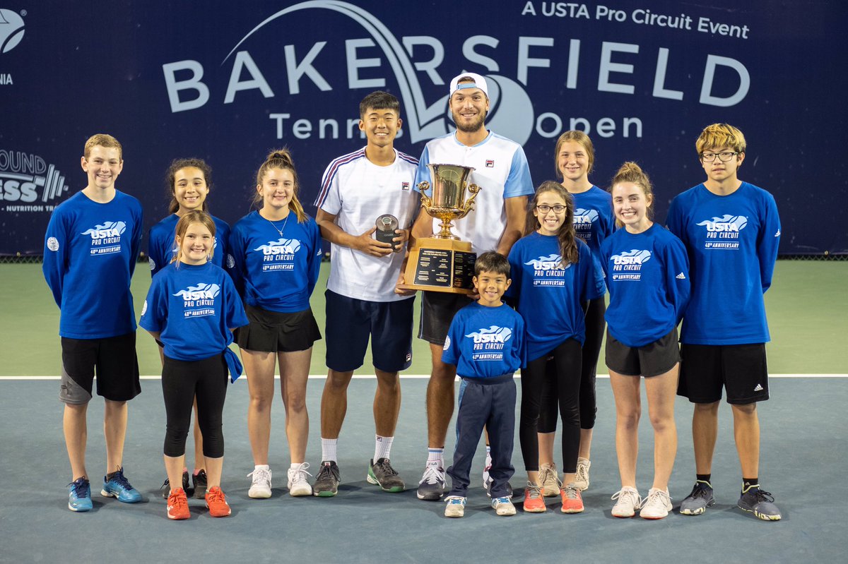 taylordent81's tweet photo. Big things for @evanzhu21 &amp; Martin Redlicki as they took the Bakersfield Tennis Open doubles title this weekend! Congrats boys keep up the good work #TeamDent https://t.co/UIpRaocJzL