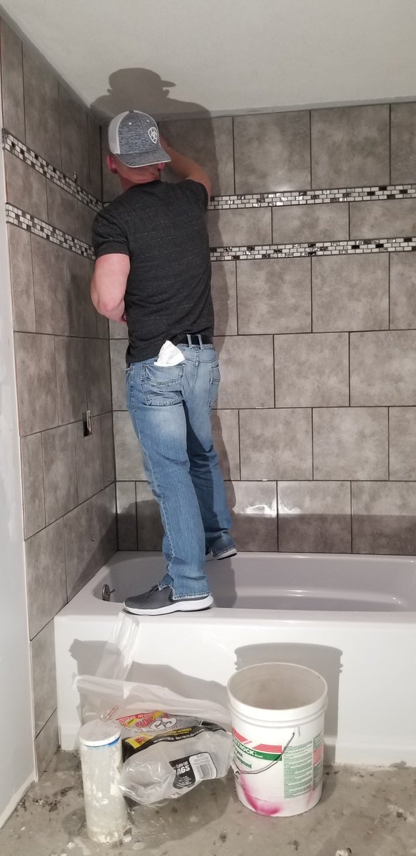 FenskeCoach's tweet photo. We arent fast... but we're still making forward progress. #goodworktakestime #caniusethebathroomyet https://t.co/LNNgl4ADDu