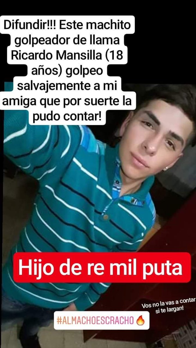 DIFUNDIR!!! ATENCION SAN JORGE, ESTO PASO ANOCHE A LA MADRUGADA. ESTE MACHITO SE LLAMA RICARDO MANSILLA