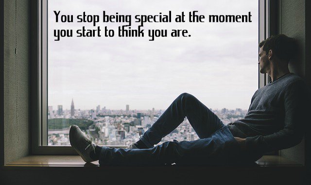 fancoasts's tweet photo. “You stop being special at the moment you start to think you are.”🤔

#quoteoftheday #beingspecial #SundayThoughts #quotesdaily https://t.co/yVt5qEIvjz