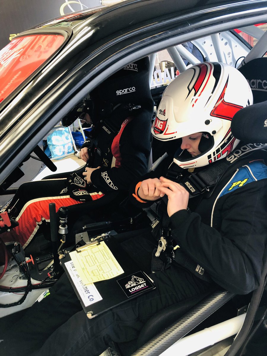 Unfortunately we retired today <a href="/angleseycircuit/">Anglesey Circuit</a>  on the Lee Holland but was an amazing experience! 
#rallying #codriver #womeninmotorsport