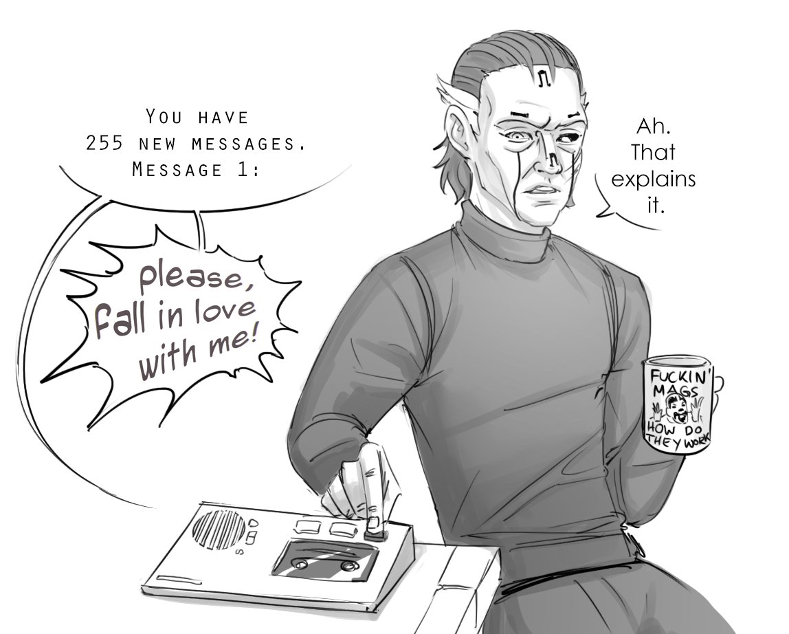@zilvtree sorry, I couldn't be arsed to draw his suit 