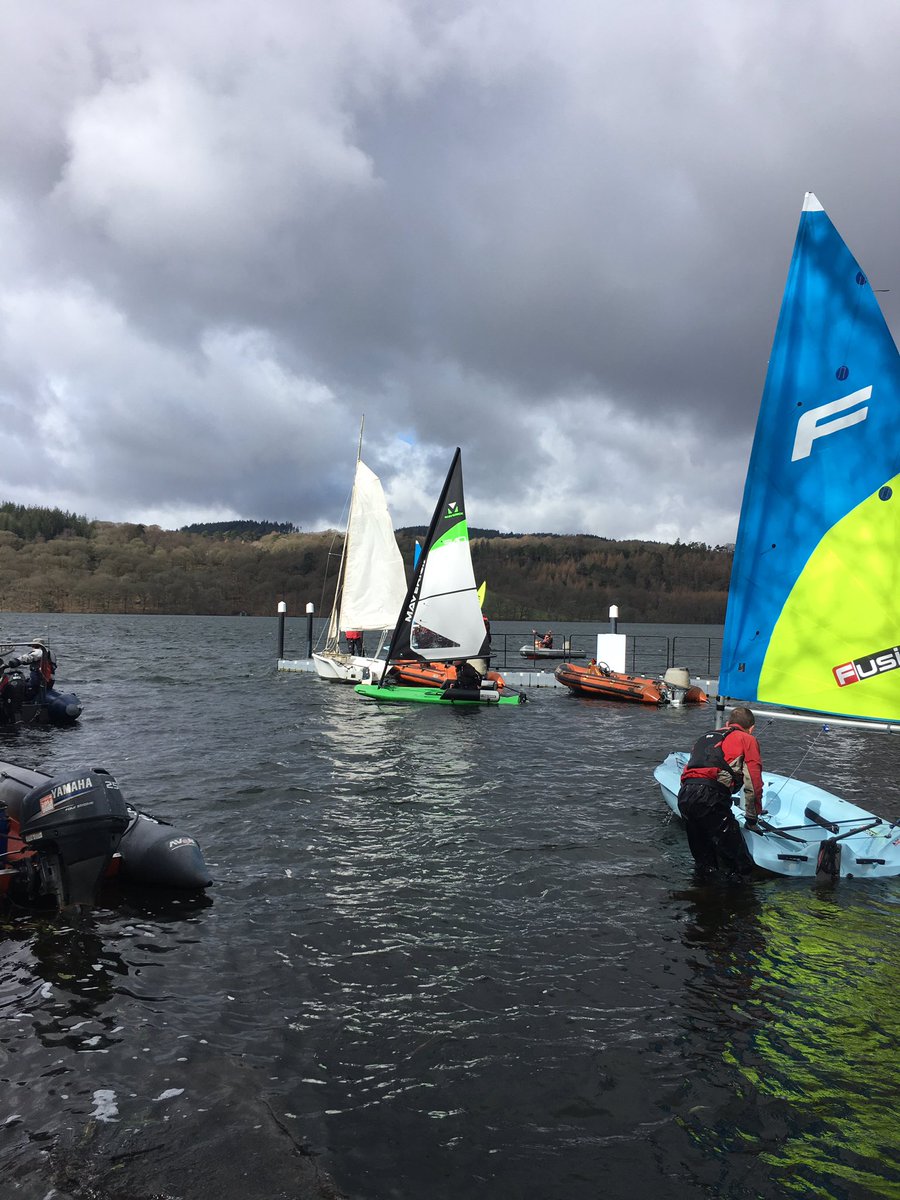 fusionsailboats's tweet photo. Fusion &amp; Maverick RYA North West Region Instructor Training Day at Tower Wood Windermere.@RYA_NW https://t.co/BGa8AOjRZg