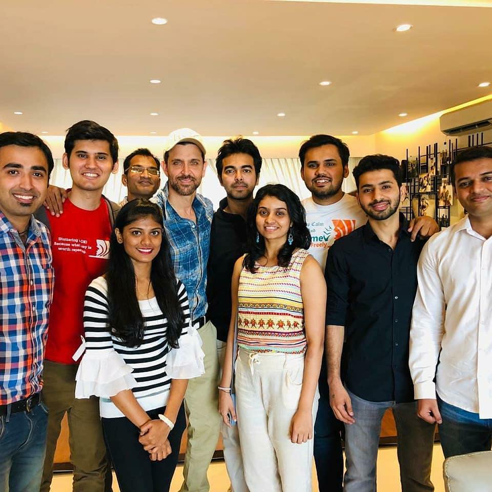 AgichaAshu's tweet photo. Dream with your eyes open!...In conversation with @hrithikroshan β€οΈ #finallywaitisover #idol #15march #memorableday #stillcantbelieveit #dreamsdocometrue https://t.co/2oD9Zx4bUW