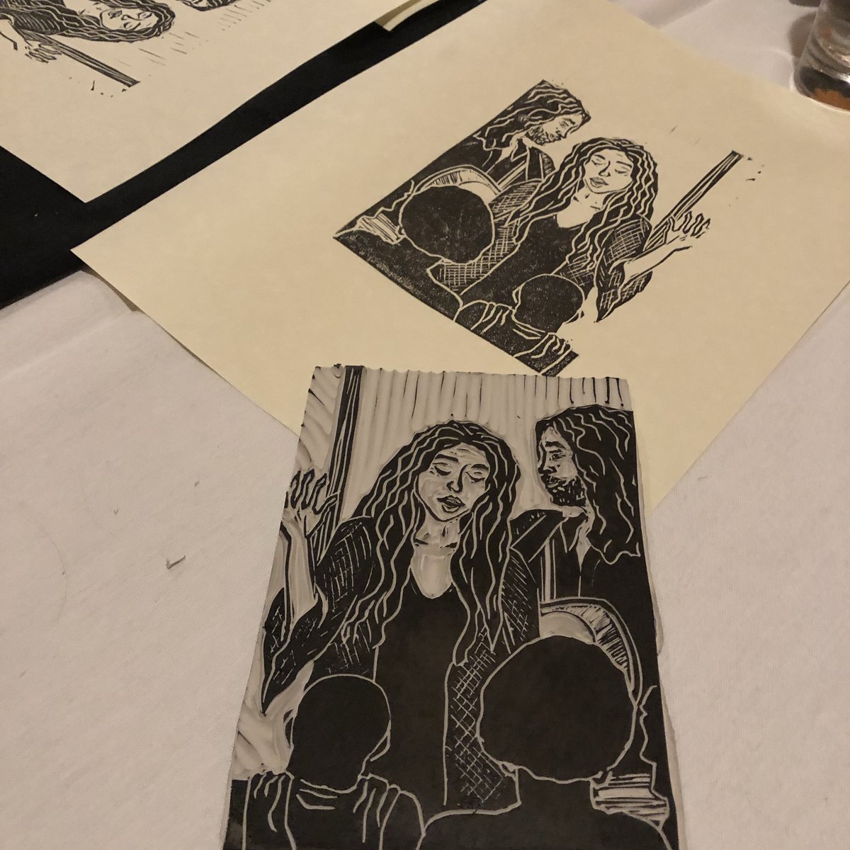 EbbandNova's tweet photo. @LorrainePrints Created live at Germano’s Cabaret in Baltimore’s Little Italy. Run of ten signed and numbered original prints available. Approximately 4x6 inches 

https://t.co/boHoWbrKzD … https://t.co/akBzSGTjL8 https://t.co/i7PkqD1mLd