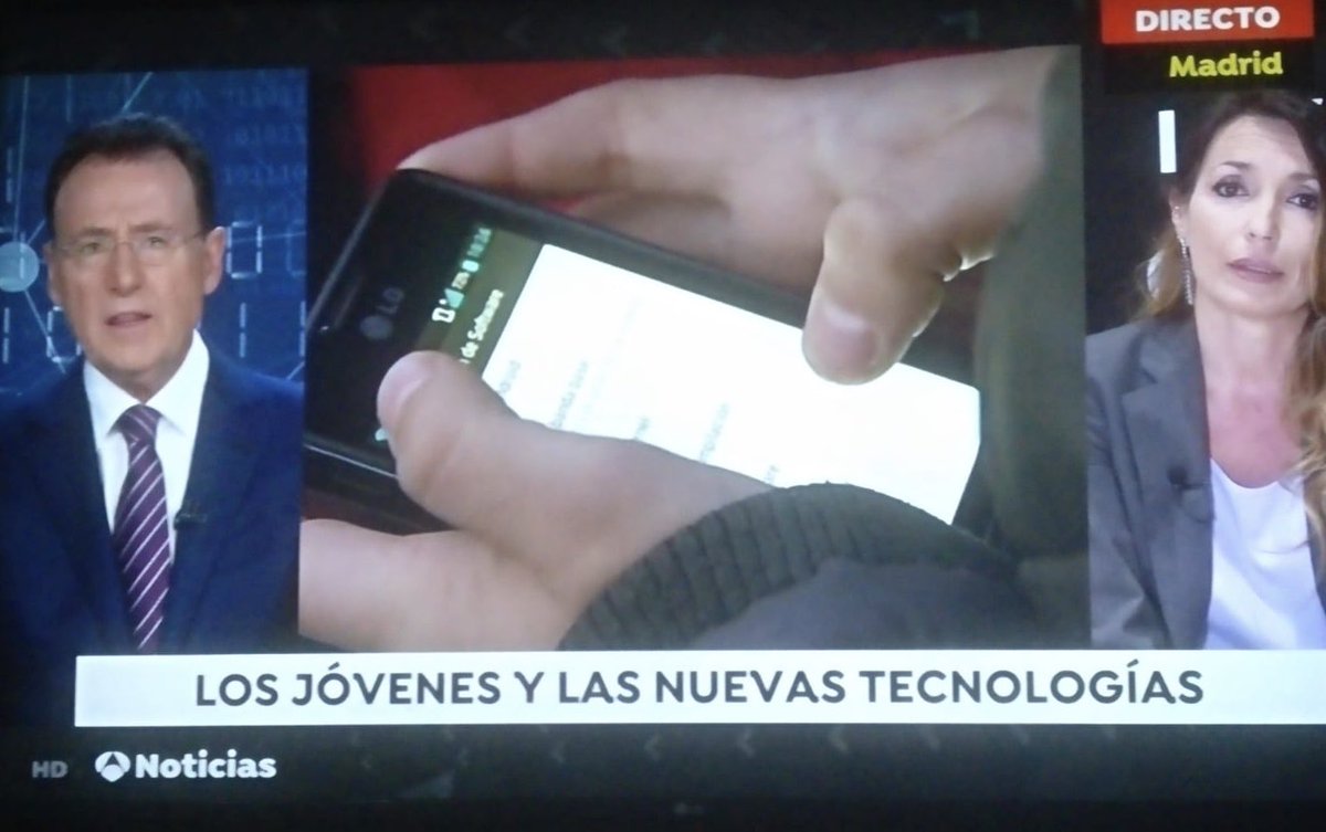 Fasmida's tweet photo. Los informativos también son una parte de la #Prevención #InformarYFormar @A3Noticias gracias @MonicaCarrillo @MatiasPratsTV https://t.co/2E34XZMVc8