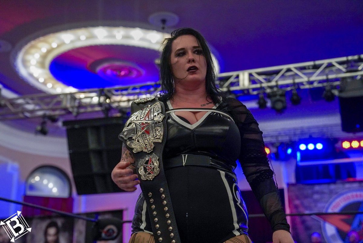 _WomenAllDay's tweet photo. NEW @AAWPro Women’s Champion @FearHavok https://t.co/DSVBP8xV7B