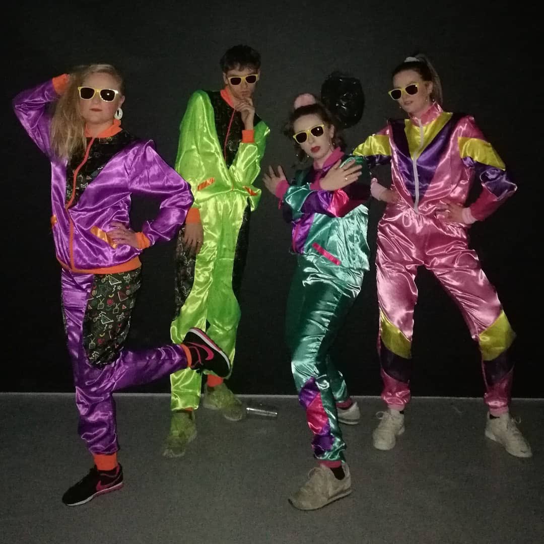 ClareDundee's tweet photo. Well THAT was fun 💜 Happy 20th Birthday @DCAdundee Will tuck away my shellsuit for another wee while. #stateofprint #dca20 #dundee https://t.co/4mnWYWQMlR