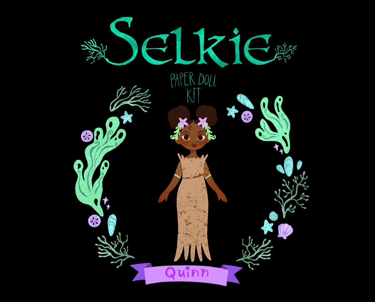 Tinkerstration's tweet image. Last peak at these Selkie cuties! I’m finishing up accessories, backdrop, couple more outfits, and full packaging and then they’re done! Can’t wait to show off the whole set of stuff!✨☘️🌈