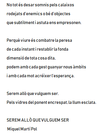 carlasanuy's tweet photo. Dia de la poesia catalana a internet! ✏️📃 @al_literacio https://t.co/ukGGg8aZ4O