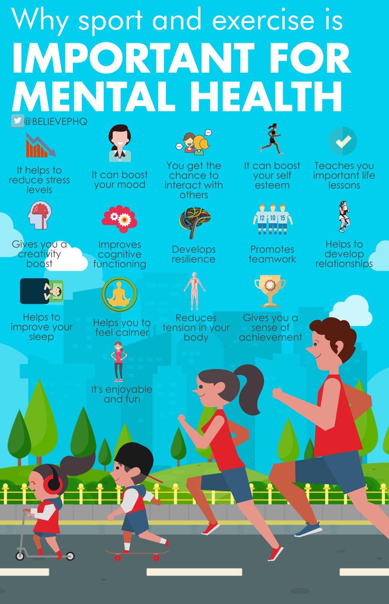 Why sport and exercise is important for mental health