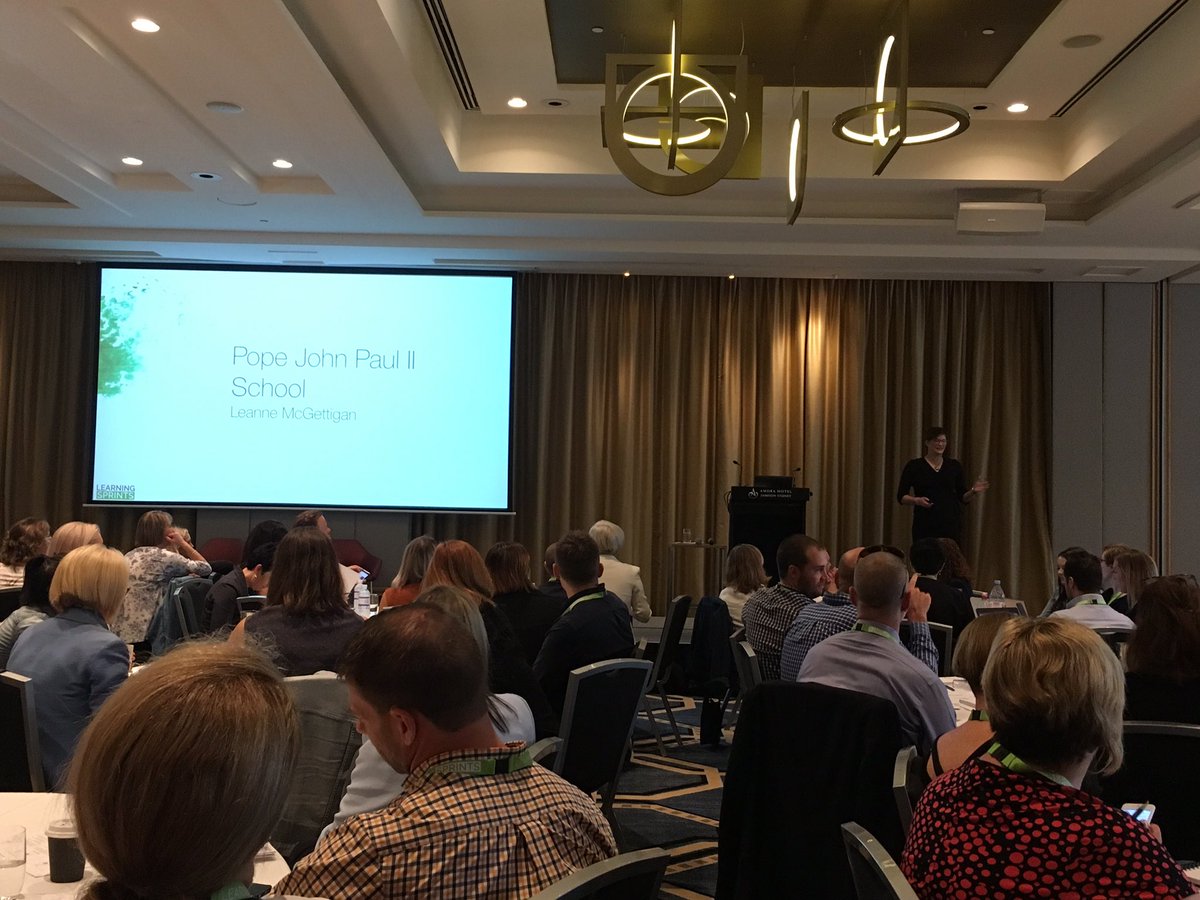 teachingsprints's tweet image. It’s wonderful to have Leanne McGettigan here today at the #learningsprints19 summit sharing her #learningsprints impact story, from her school in Saskatoon, Canada