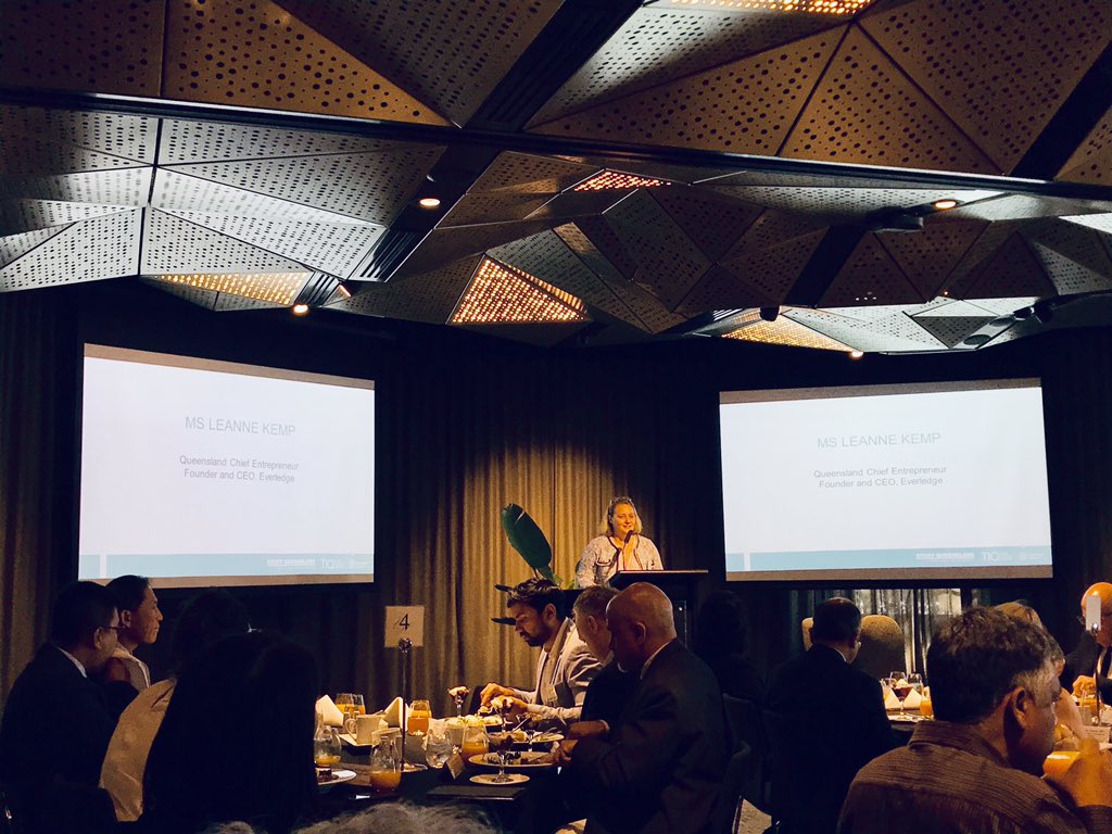 Arrived from #India Saturday - no better way to start Monday than hear from @QChiefEntrepren about joint plans for continued collaboration with #India in #research #education #innovation @StudyQld <a href="/tradeinvestqld/">Trade and Investment Queensland</a>. Panel discussion useful to plan next steps for @StudyGoldCoast