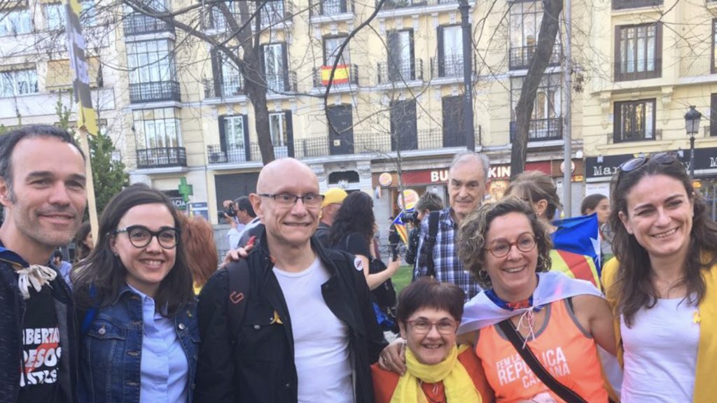 annacrosas's tweet photo. Ahir vàrem omplir Madrid de dignitat.
#AutodeterminacióNoÉsDelicte
#DemocràciaÉsDecidir
#OmplimMadrid
#OmplimMadrid16M
#LlibertatPresosPolíticsIExiliats
#República https://t.co/Cp16X7YHhz