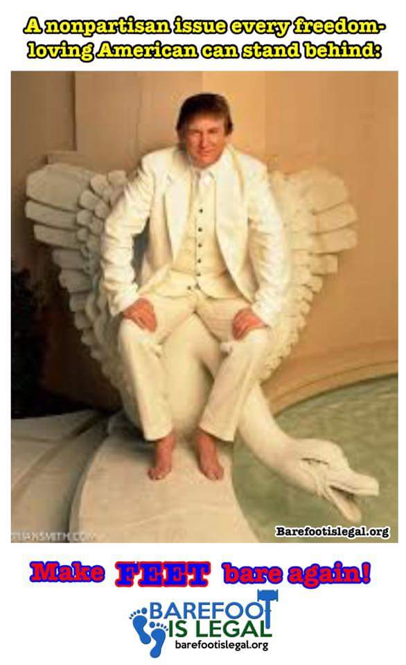 Barefoot Is Legal. org on Twitter