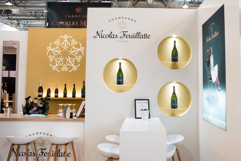 NadiaLelandais's tweet photo. Prowein #team #champagne #nicolasFeuillatte #cap #excellence #international #hall12 stand G13 #innovation https://t.co/3JsvxiM2wf