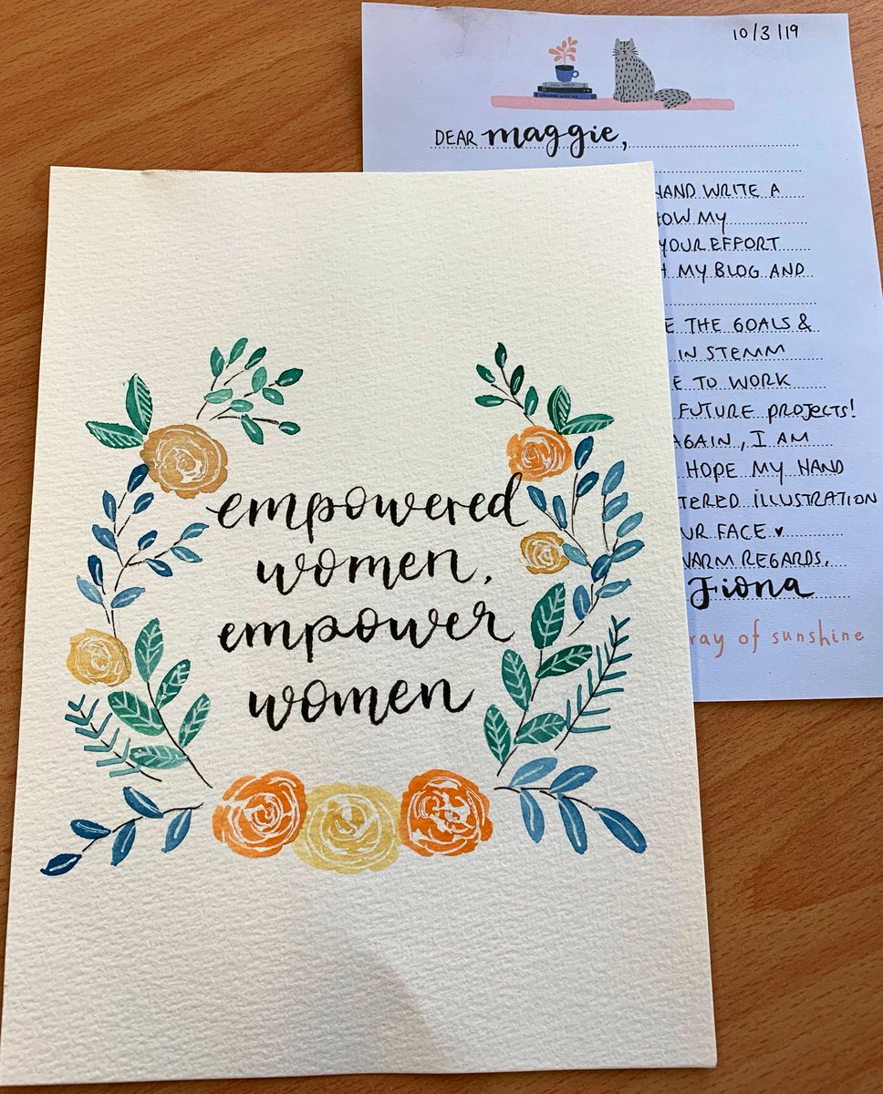 MVEG001's tweet image. Blown away to receive a beautiful surprise this Monday morning ☀️ Thank you @Fiona_H_Tan!! I love it - our whole office does 💜 #handpainted #handlettered #LettersByFiona #womeninSTEMM
