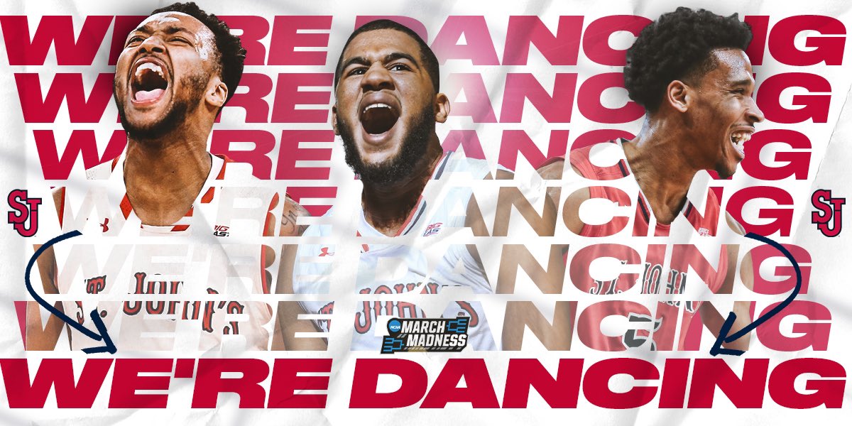 StJohnsBBall's tweet photo. 🎟👊
.
.
.
#SJUBB #MarchMadness https://t.co/id1mJodVGs
