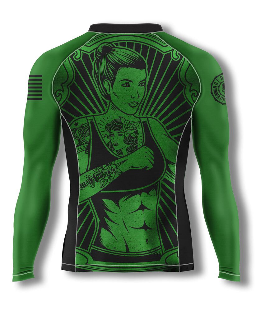 ndyapparel's tweet image. LADY LUCK BJJ RASH GUARD
☘️Happy St Patrick’s Day!☘️
#StPatricksDay #MMA #UFC #bjj #JiuJitsu 
notdeadyetapparel.com/products/lady-…